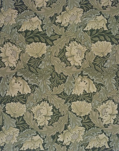 'Lea' duvar kağıdı için tasarım, 1885 by William Morris